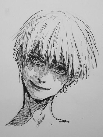 Канеки Кен скетч