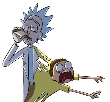 Искусство Рик и Морти