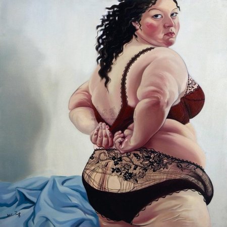 Картины полных женщин