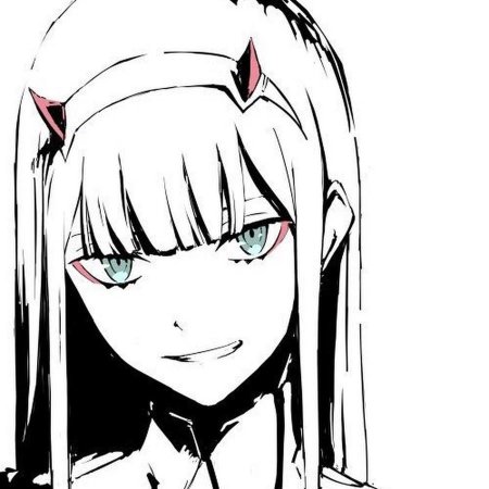 Аниме персонажи чб