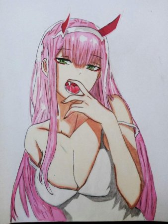 Нарисовать 002 из аниме