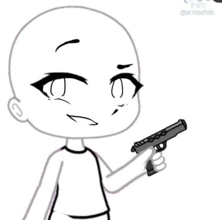 Манекены для рисования с оружием