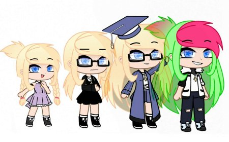 Гача лайф indie Kid ОС