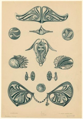 Альфонс Муха украшения эскизы