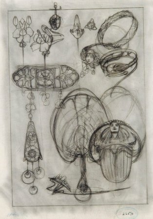 Украшения акварелью