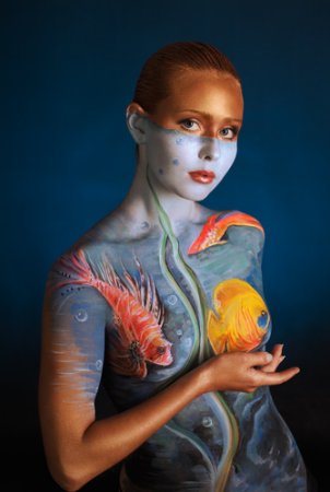 Бодиарт подростков