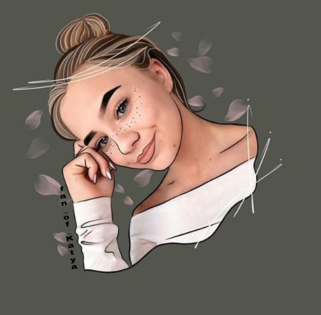 Катя Адушкина портрет