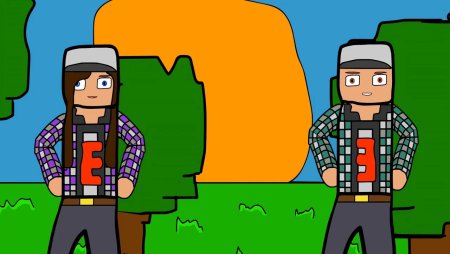 Рисунки Эдисона и Кати