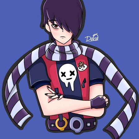 Эдгар из БРАВЛ старс арт