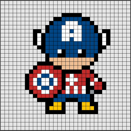 Пиксельный Супергерой