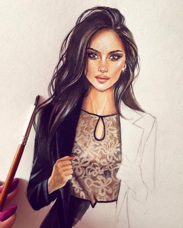 Рисовать девушку