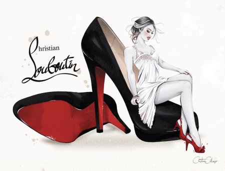 Фэшн иллюстрация