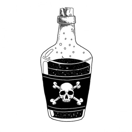 Бутылка для яда