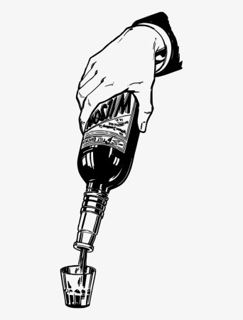 Алкоголь вектор