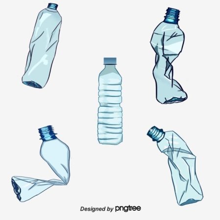 Пластиковая бутылка вектор