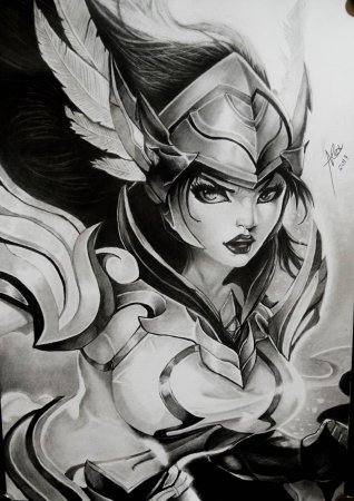 Фрея mobile Legends Art