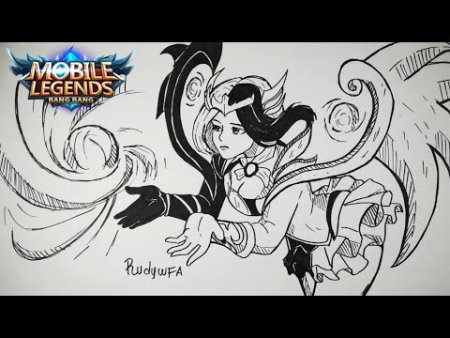 Mobile Legends герои рисунки