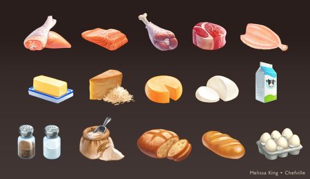 Иконки продуктов