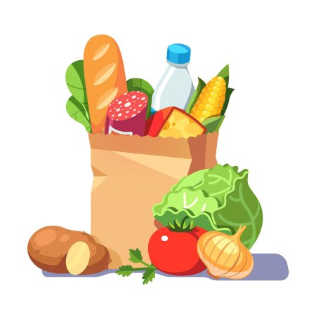 Продукты иллюстрация