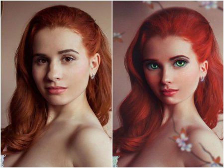 Художественный портрет в фотошопе