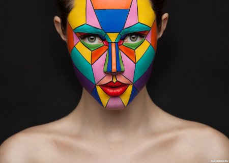 Геометрический грим