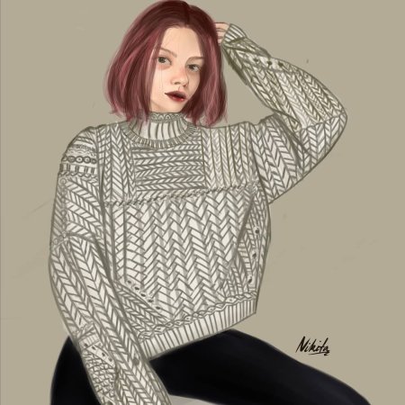 Свитер рисунок
