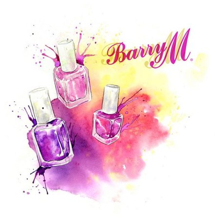 Лак для ногтей акварель