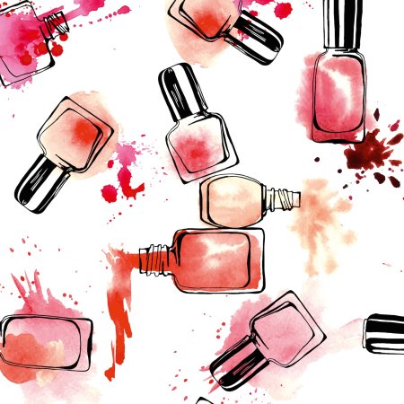 Лак для ногтей фон