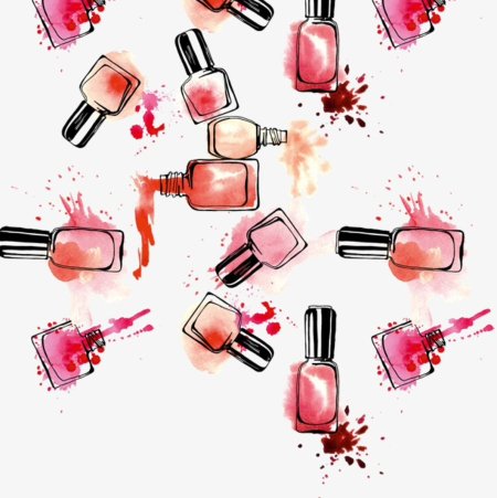 Лак для ногтей векторный