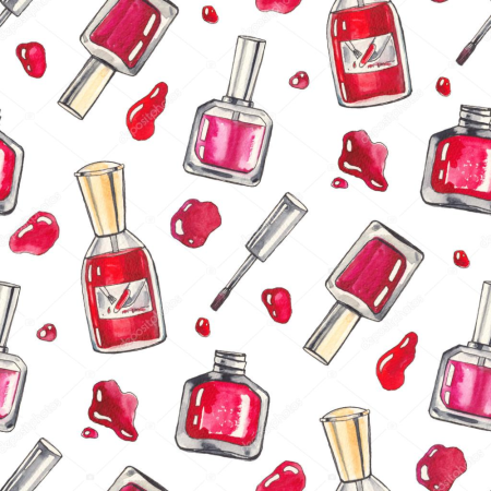 Флакон лака для ногтей вектор