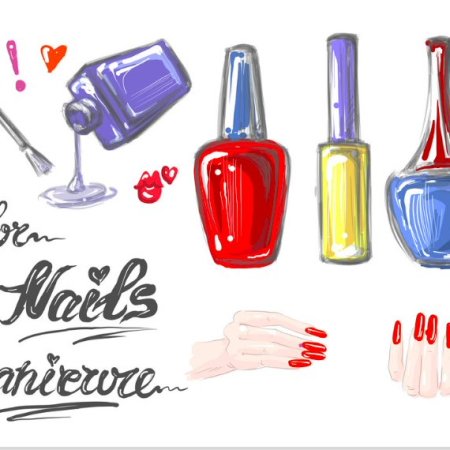 Значок мастера маникюра