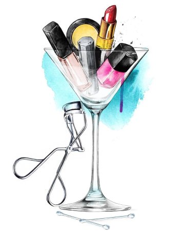 Нарисованная косметика