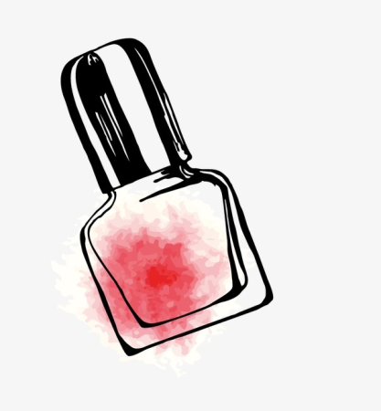 Флакон лака для ногтей вектор