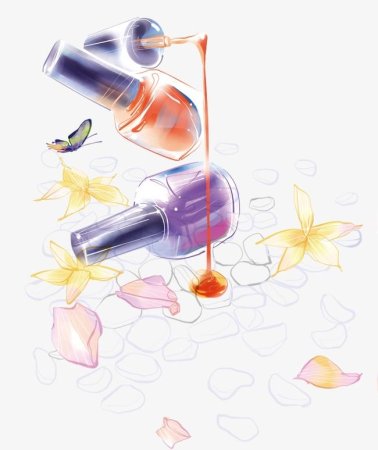 Тюбик лака для ногтей