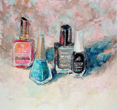 Акварельный лак для ногтей