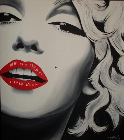 Портрет Мерлин Монро