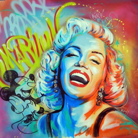 Мэрилин Монро арт