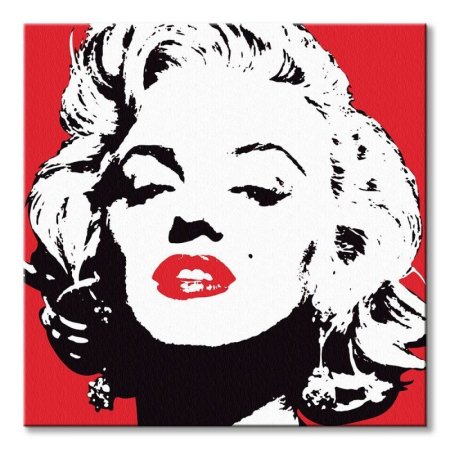 Портрет Мерлин Монро поп-арт