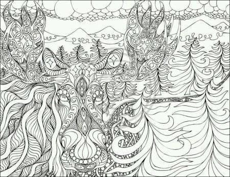 Раскраска антистресс