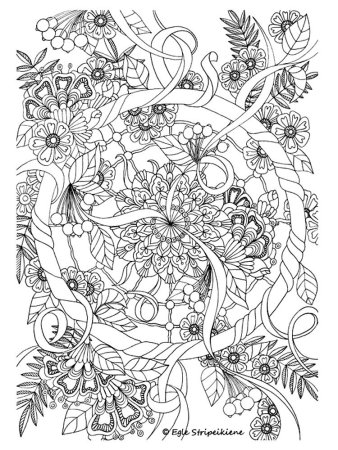 Раскраска антистресс