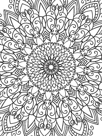 Узоры для раскрашивания