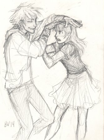 Арты карандашом пары