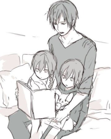 Орихара Изая арт Близнецы