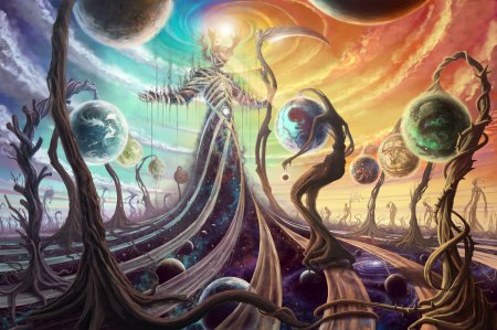 Фантастические рисунки