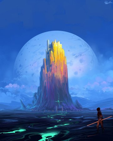 Фантастические пейзажи