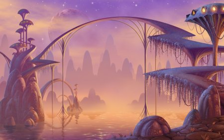 Фантастические пейзажи
