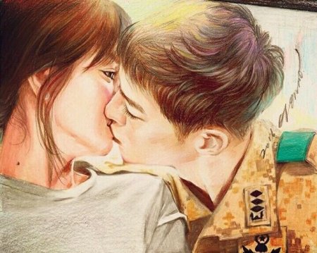 Дорама потомки солнца арт