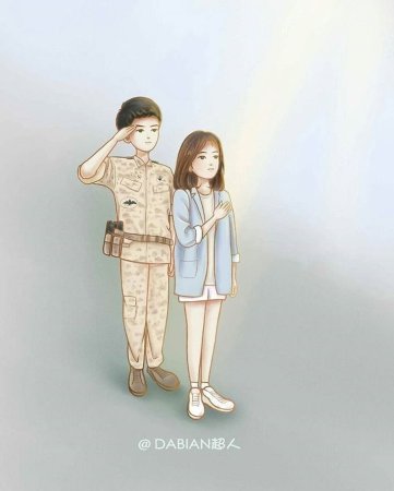 Дорама потомки солнца арт