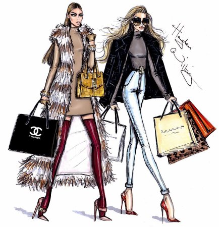 Скейч Фешин