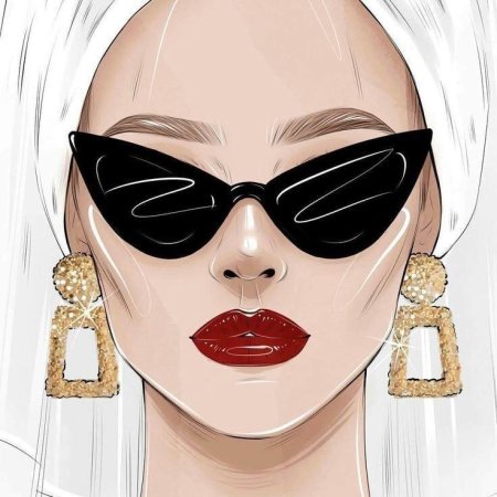 Стильные рисунки на одежде